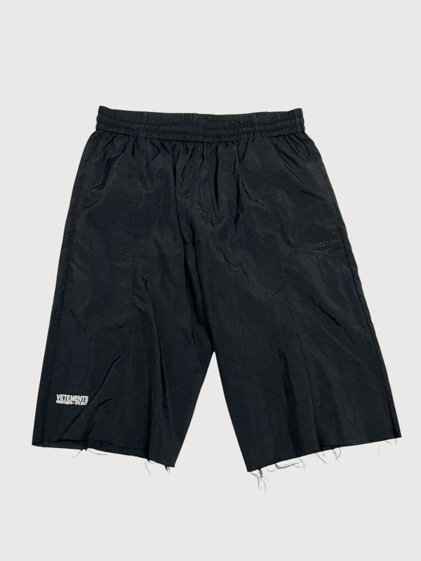 Vetements by Demna Gvasalia SS2017 Reebok Raw Cut Track Shorts
