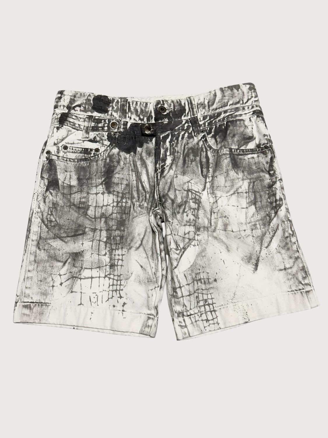 Dolce &amp; Gabbana 2000s Double Waist Denim Shorts