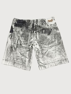 Dolce &amp; Gabbana 2000s Double Waist Denim Shorts