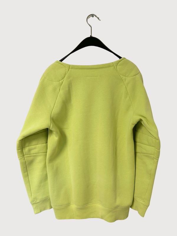 Maison Martin Margiela FW2013 Acid Green Padded Crewneck
