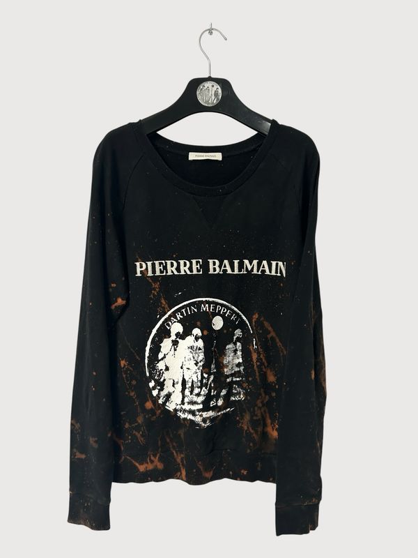 Balmain 2013 Logo Raglan Sweatshirt