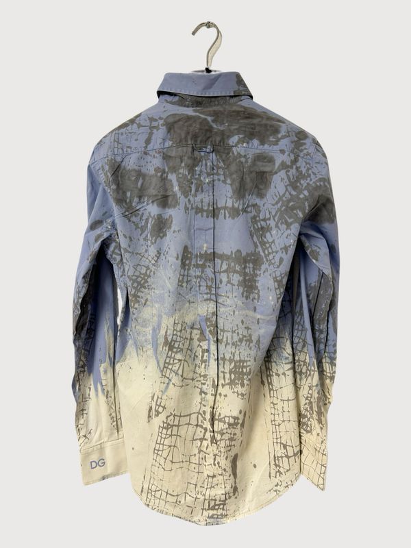 Dolce &amp; Gabbana 2000s Croc Print Shirt