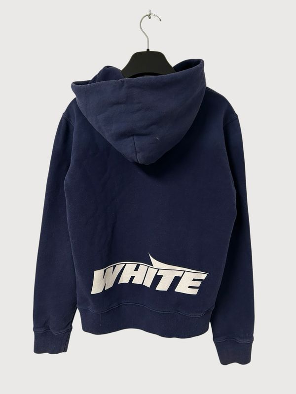 Off-White by Virgil Abloh FW2018 Split Logo Heavyweight Hoodie