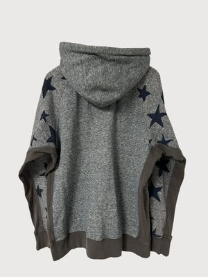Vivienne Westwood 2011 Star Print Raglan Zip Hoodie