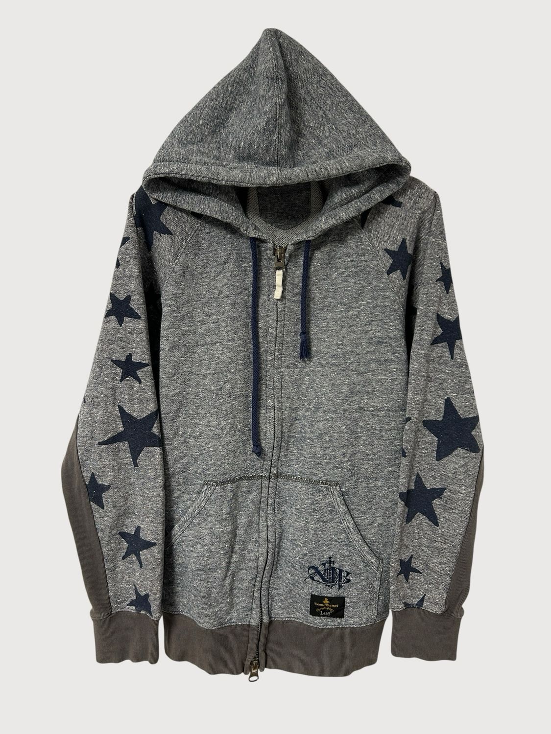 Vivienne Westwood 2011 Star Print Raglan Zip Hoodie