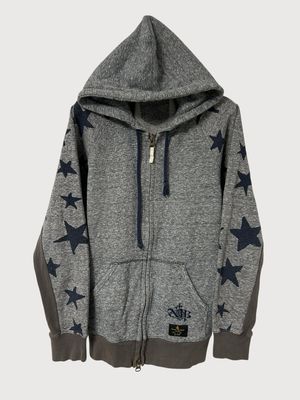 Vivienne Westwood 2011 Star Print Raglan Zip Hoodie
