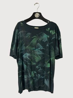Saint Laurent Paris 2020 Tie-Dye Logo T-Shirt