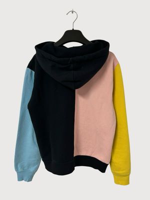 Saint Laurent Paris SS2021 Color Block Checkerboard Hoodie
