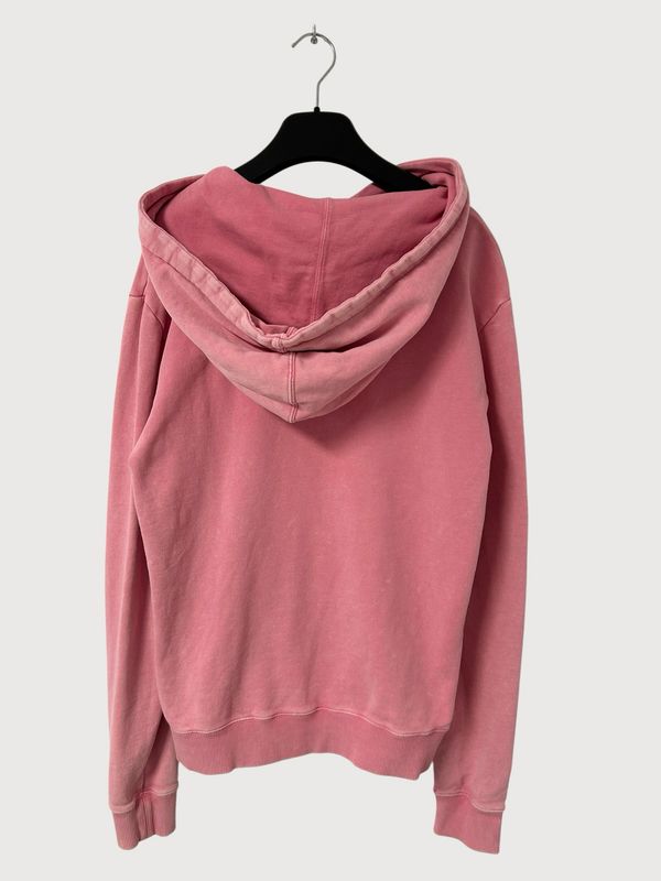 Saint Laurent Paris  SS2019 Pink Logo Hoodie