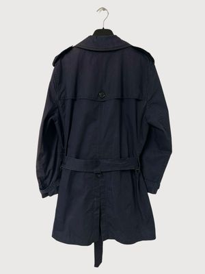 Burberry Check Lined Trench Coat