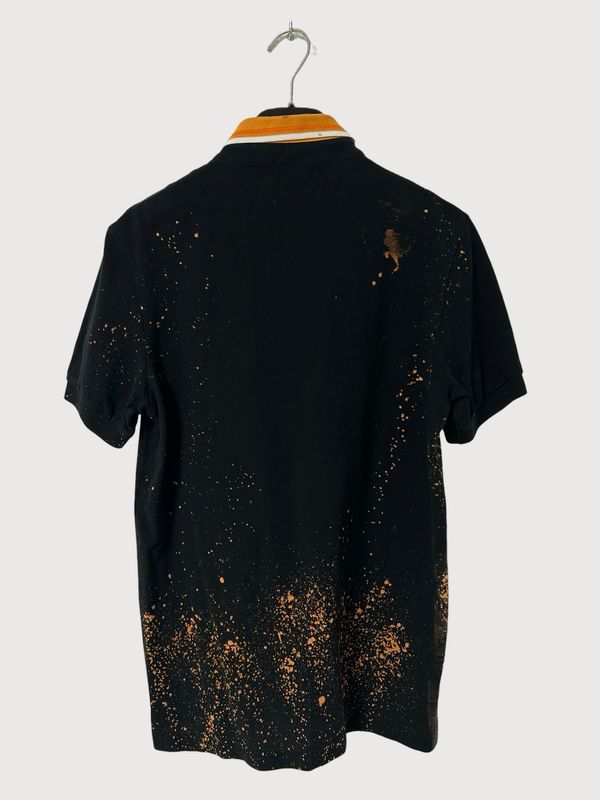 Raf Simons SS2018 Contrast Collar Piqué Polo Shirt