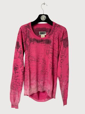 Maison Margiela Misplaced Croc Print Knit