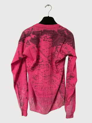 Maison Margiela Misplaced Croc Print Knit