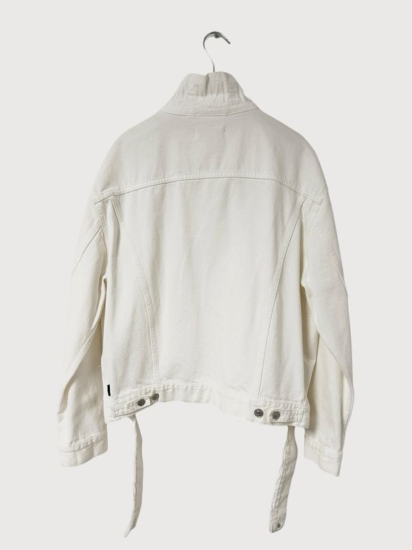 Balenciaga by Demna Gvasalia SS2018 Distressed Denim Jacket
