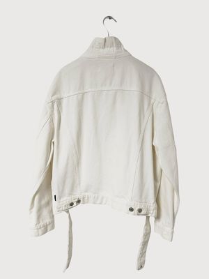 Balenciaga by Demna Gvasalia SS2018 Distressed Denim Jacket