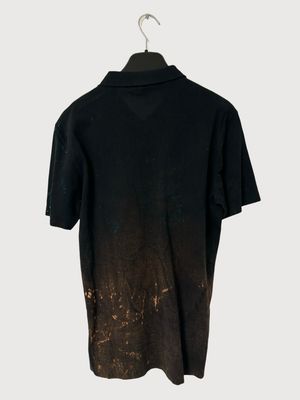 Balenciaga 2009 Geometric Panel Pocket Polo Shirt