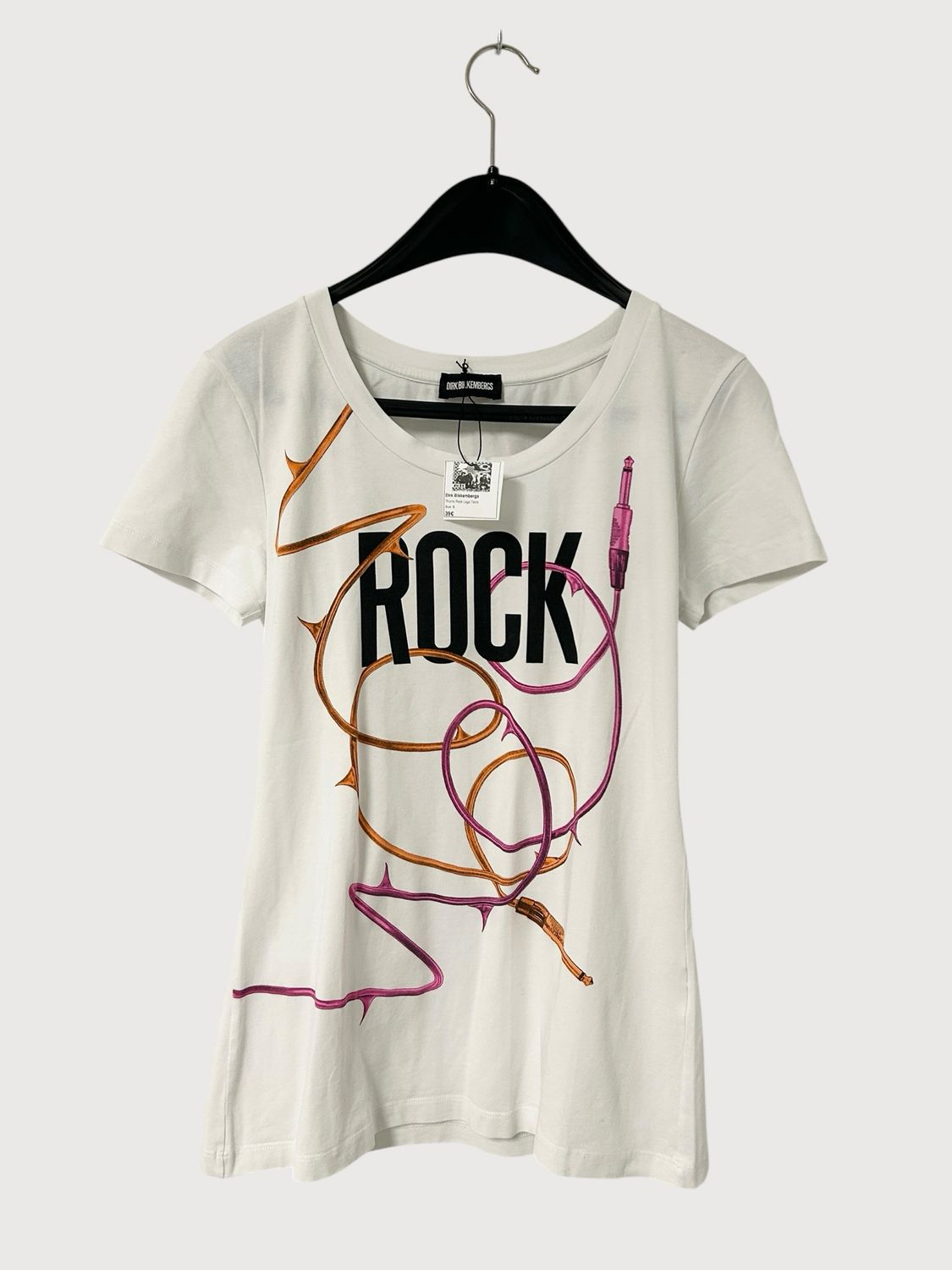Dirk Bikkembergs Thorns Rock Logo T-Shirt