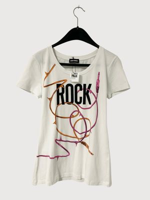 Dirk Bikkembergs Thorns Rock Logo T-Shirt