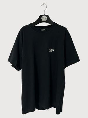 Vetements  FW2022 “FUCK” Graphic T-Shirt