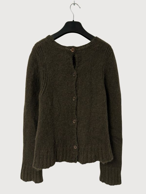 Marni  FW2005 Fuzzy Mohair Cardigan
