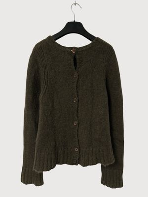 Marni  FW2005 Fuzzy Mohair Cardigan