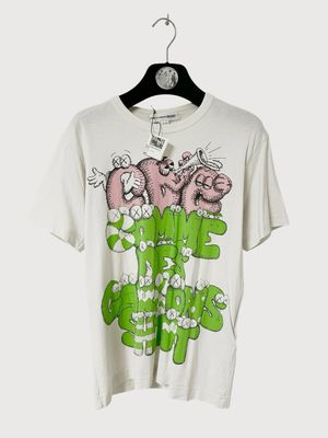 Comme des Garçons  SS2021 Kaws Trumpet Logo T-Shirt