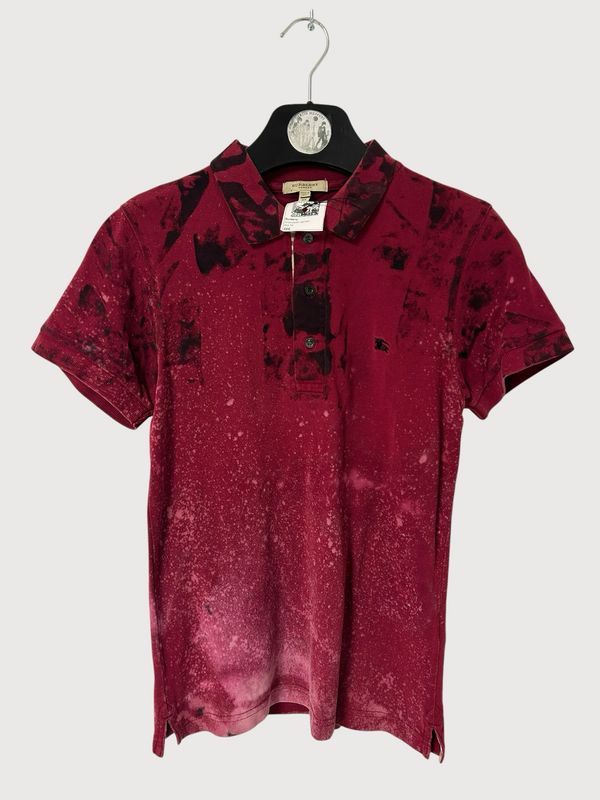 Burberry Embroidered Logo Polo