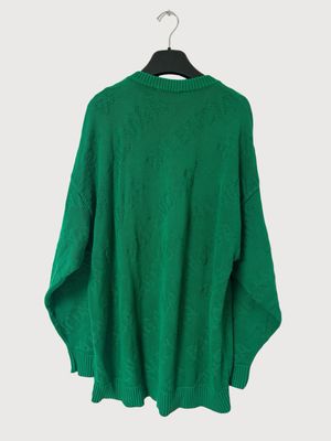 Balenciaga by Demna 2021 Wardrobe All Over Logo Knit Sweater