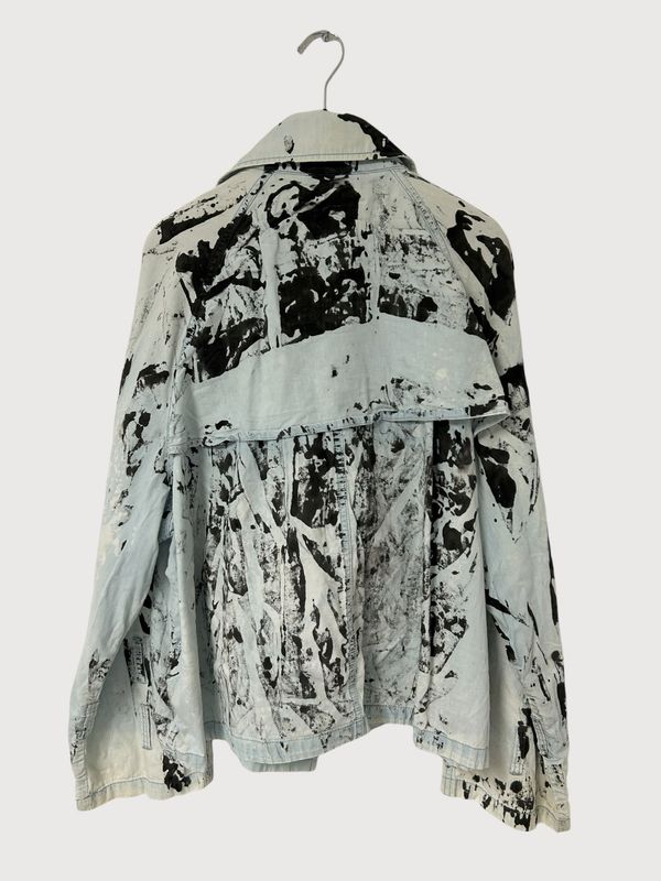 Acne Studios SS2014 Joan Indigo Printed Utility Jacket