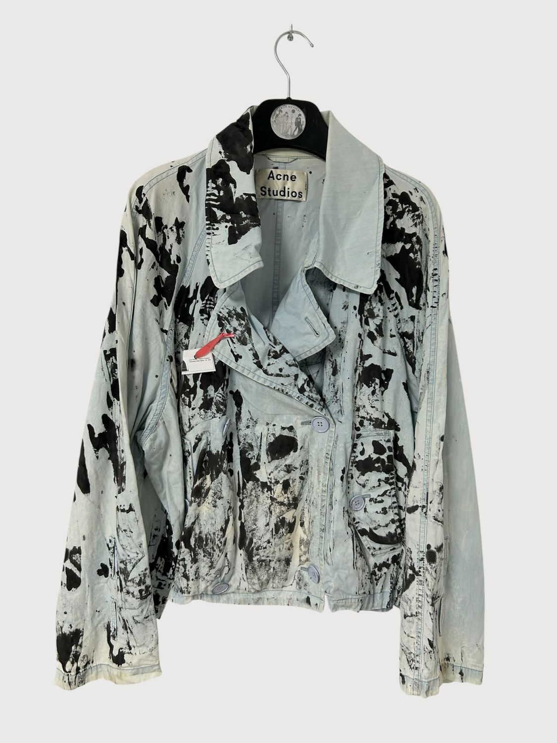 Acne Studios SS2014 Joan Indigo Printed Utility Jacket