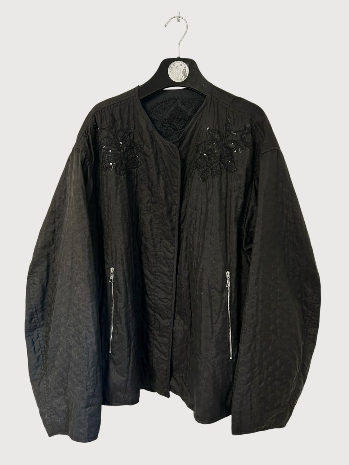 Dries Van Noten Embellished Quilted Bomber