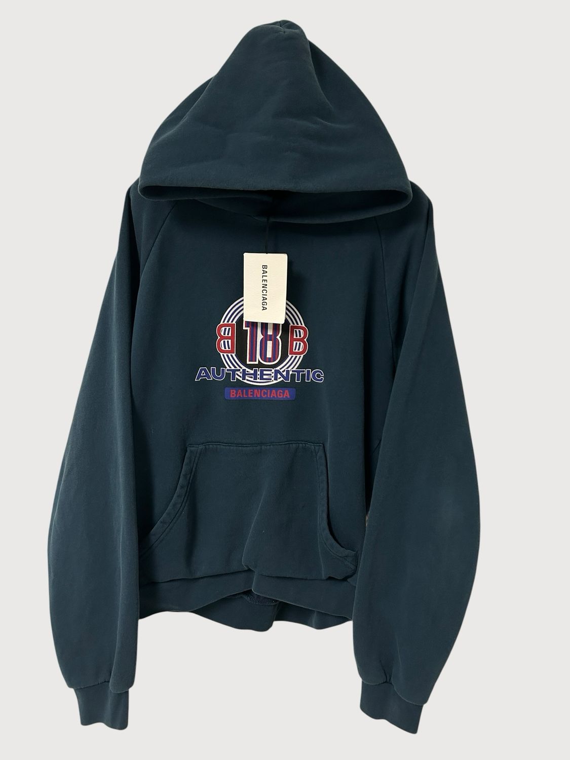 Balenciaga by Demna Gvasalia 2018 BB Logo Hoodie