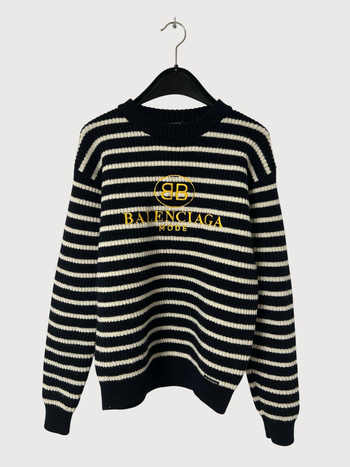 Balenciaga by Demna Gvasalia SS2018 BB Mode striped knit