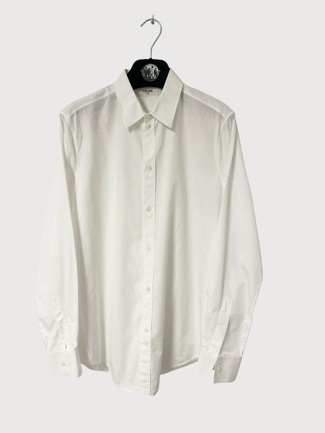 Celine by Hedi Slimane SS2019 Cotton poplin skinny shirt