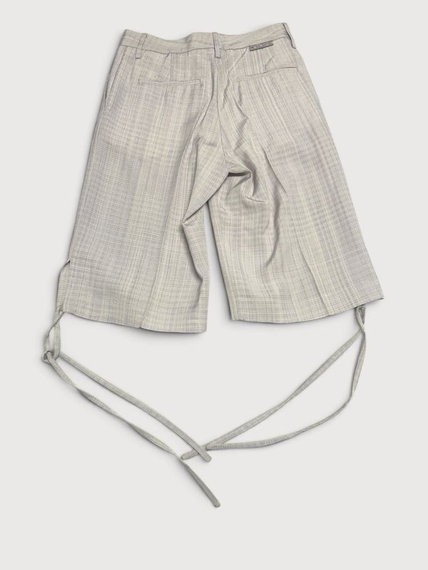 Off-White c/o Virgil Abloh SS2020 Purple woven formal shorts