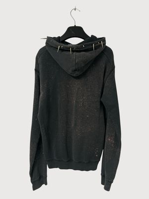 Dsquared2 FW2016 hand logo spiked hoodie