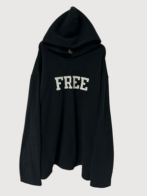 Balenciaga by Demna Gvasalia FW2021  “Free” distressed hoodie