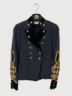Ralph Lauren 2014 Velvet Star Napoleon Jacket