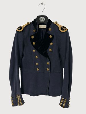 Ralph Lauren 2014 Velvet Trim Napoleon Jacket