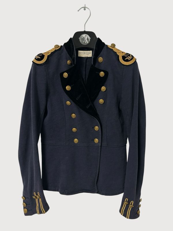 Ralph Lauren 2014 Velvet Trim Napoleon Jacket