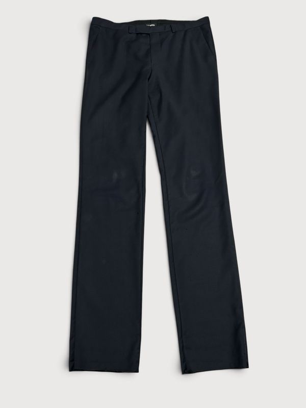 Raf Simons shiny satin trousers