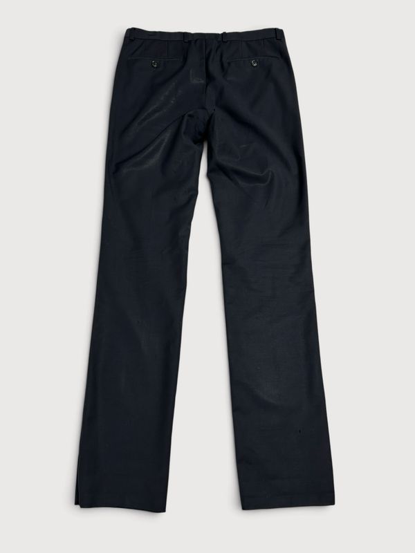 Raf Simons shiny satin trousers