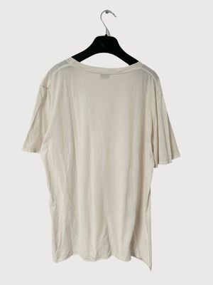 Saint Laurent Paris SS2018 Distressed Logo T-Shirt
