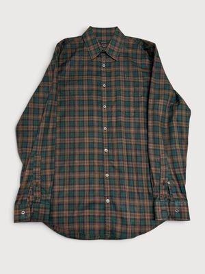 Gucci SS2012 Skinny Tartan Check Shirt