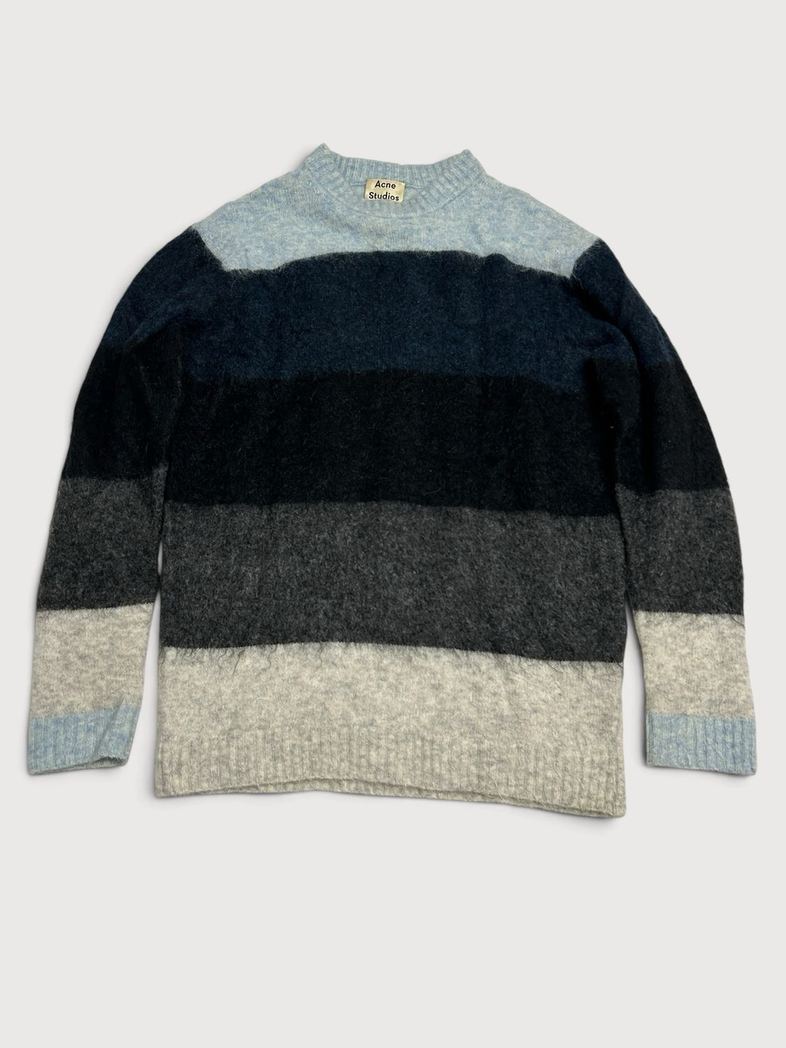 Acne Studios Albah Mohair Striped Sweater