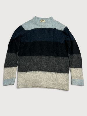 Acne Studios Albah Mohair Striped Sweater