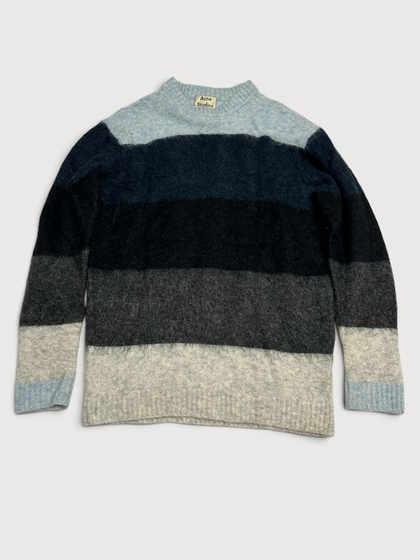 Acne Studios Albah Mohair Striped Sweater