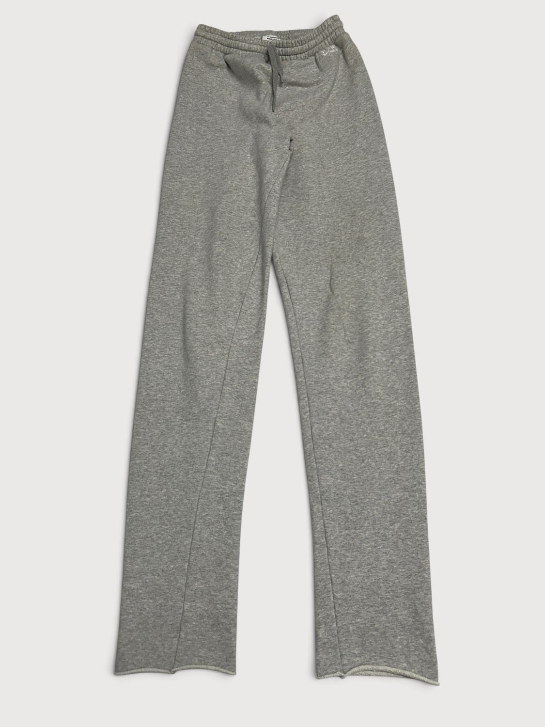 Vetements FW2018 Embroidered Logo Sweatpants