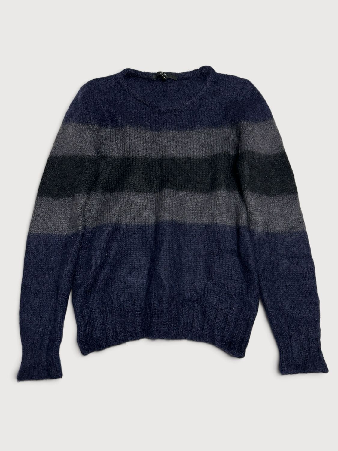 Gucci by Frida Giannini FW2011 Runway striped mohair silk sweater