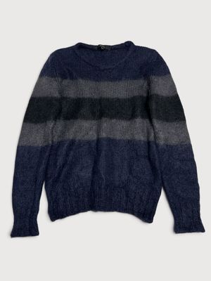 Gucci by Frida Giannini FW2011 Runway striped mohair silk sweater